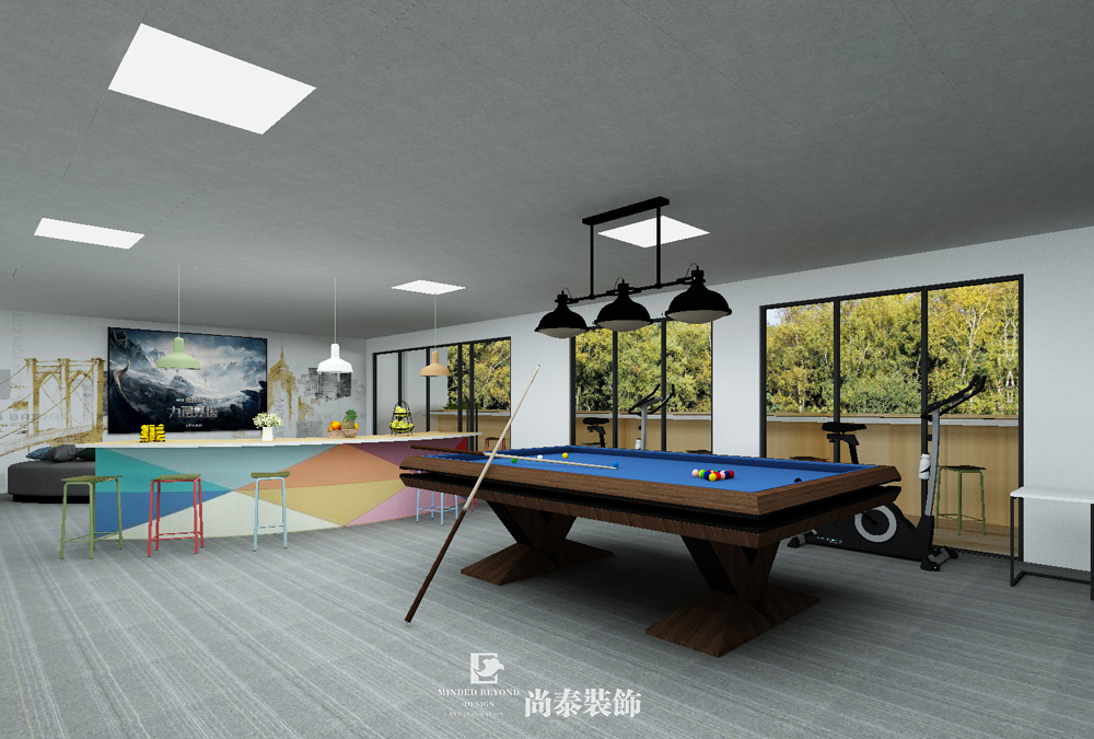 廣州荔灣區(qū)電子商務公司裝修效果圖
