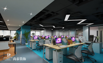 工業(yè)風格辦公室裝修設計，這樣設計最有型有款